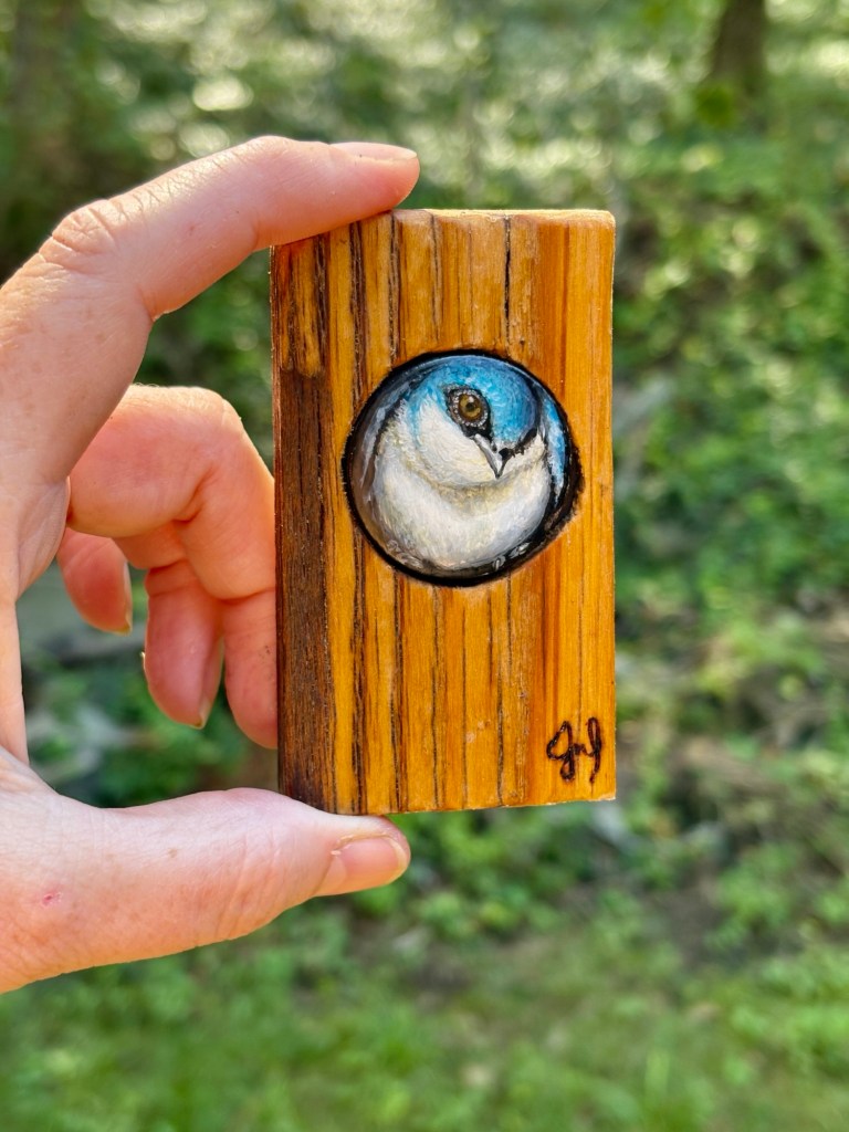Peekaboo by Jeanetta Darley. Arkansas Artist. Nature & Nostalgia.