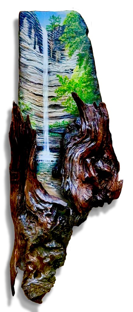Hemmed in Hollow by Jeanetta Darley. Arkansas Artist. Nature & Nostalgia
